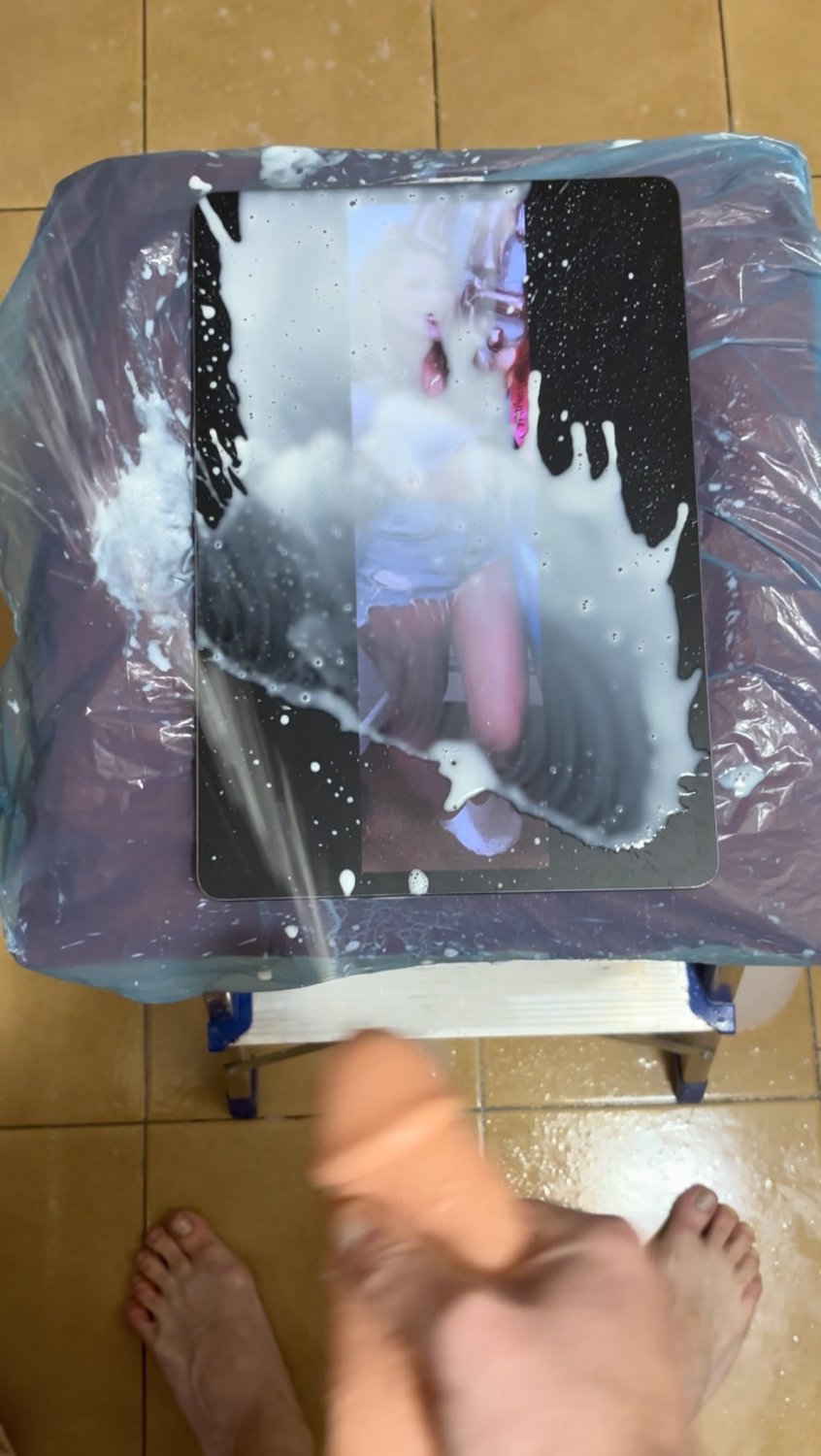 Sexy blonde cum splash (fake cock) (request) #hGhAcuHR