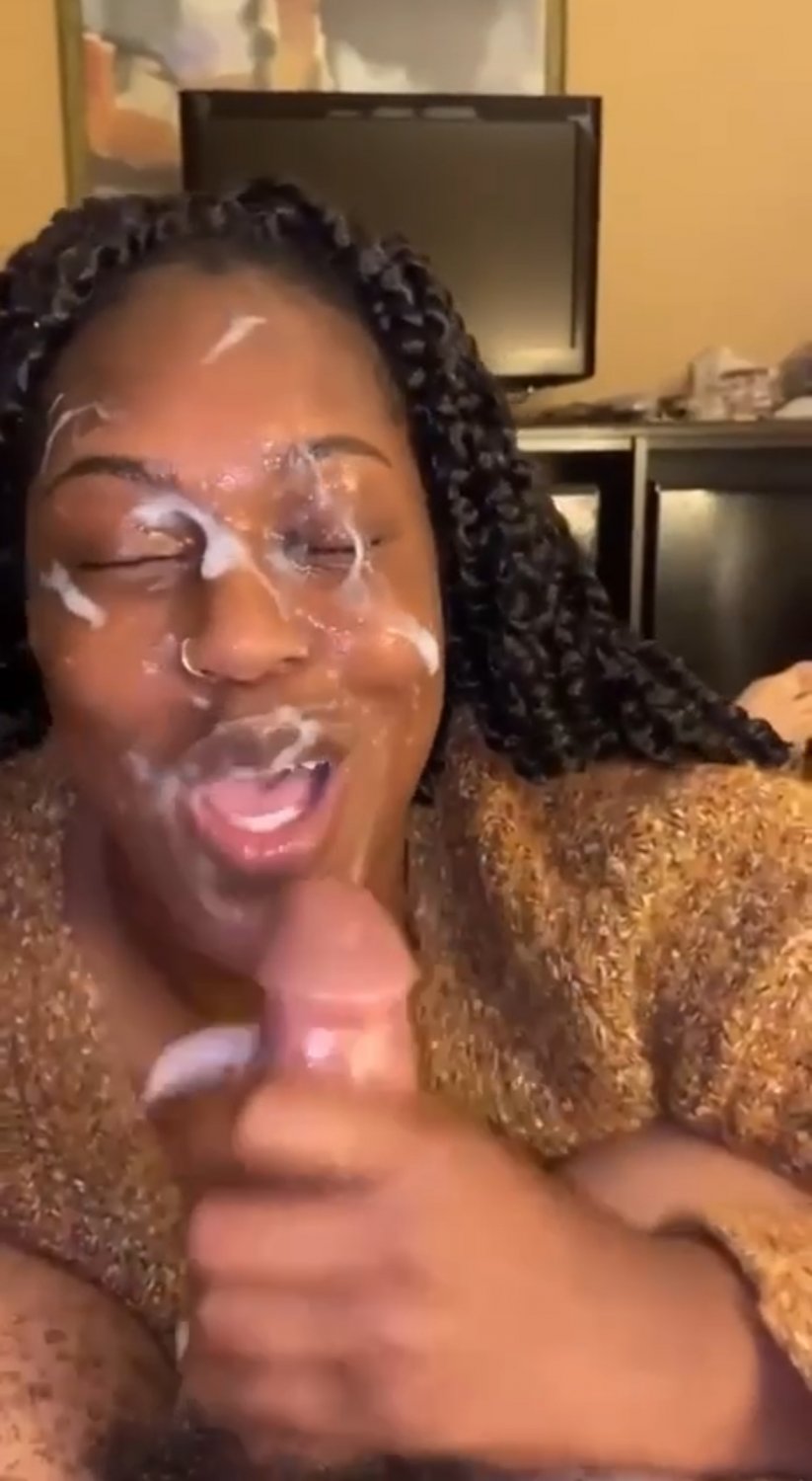 Dick Eating Ebony Cum Faced Slut #e1JAGLm0